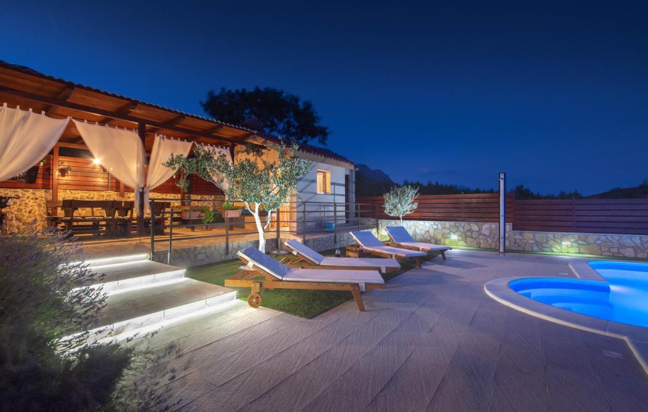 Holiday Home Magic View With Private Heated Pool Kaštela Exterior foto