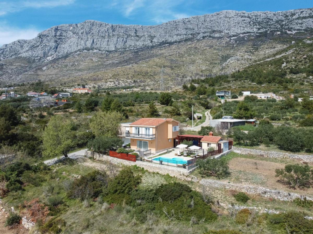 Holiday Home Magic View With Private Heated Pool Kaštela Exterior foto